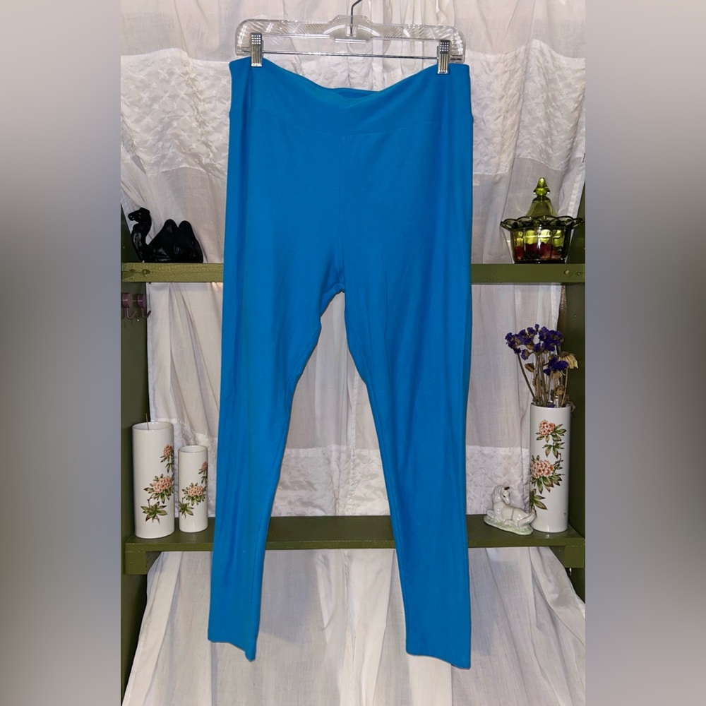 LuLaRoe Bright Blue Leggings